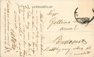 Ada, Szarvas Gábor szobor. W.L. Bp. 2218. Kollonits István kiadása / monument