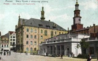 Poznan market square with Main Guard House