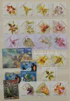 Vegyes külföldi tétel jó motívumokkal, 4 db közepes berakóban