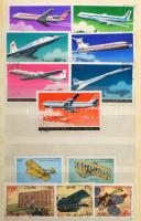 Repülő motívum összeállítás 8 lapos, közepes berakóban