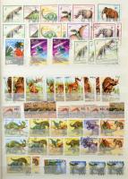 Ősállatok motívum tétel összefüggésekkel is, 8 lapos, A/4-es berakóban