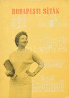 Budapesti séták. Bp., 1958, Idegenforgalmi. Kiadói papírkötésben.