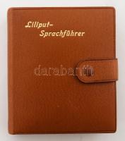Liliput-Sprachführer. Berlin/München, 1964, Langenscheidt. Műbőr kötés, dobozban, nagyítóval, szép állapotban.