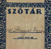 ca 1930 5 db iskolai füzet irredenta szövegekkel és grafikákkal a borítókon