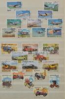 Közlekedés + egyéb motívum összeállítás 16 lapos, A/4-es berakóban