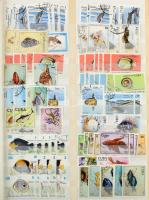 Kuba többpéldányos készlet jó motívumokkal, 16 lapos, A/4-es Leuchtturm berakóban