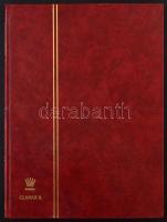 Űrkutatás motívum tétel sorokkal, blokkokkal, 8 fekete lapos, A/4-es berakóban