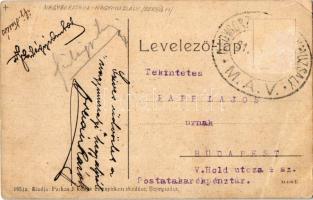 Beregszász, Berehove; Református templom. Farkas J. kiadása 1951a. (W.L. ?) / Calvinist church (fa)