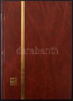 Vegyes motívum tétel (vasút, állat, autó stb.) sorokkal, 8 fekete lapos, A/4-es berakóban