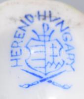 Herendi Viktória mintás fogpiszkatartó, jelzett, hibátlan, m: 6,5 cm