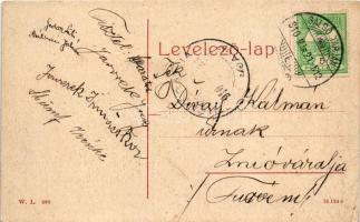 1910 Salgótarján, Bányaigazgatóság. W.L. 688. (EK)