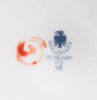 4 darab Zsolnay és Hollóházi tárgy, jelzett, hibátlan