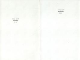 Hervé, Rodolf (1957-2000): Victor Vasarely (1906-1997) festőművész párizsi műtermében, 3 db színes f...