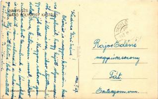 1942 Nagylózs, Lózs (Sopron megye); Báró Solymossy (Solymosy) Ödön kastélya. Lobenwein fotó, Kreitzi...