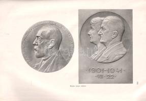 Numizmatikai Közlöny. Szerkeszti Huszár Lajos. XLII. évfolyam (1943). Budapest, 1943. Magyar Numizmatikai Társulat - Stádium Sajtóvállalat Rt. 90 + [2] p. + VII t. Az 1902-ben alapított szakfolyóirat számait a Magyar Numizmatikai Társulat tagjai tagdíjuk fejében kapták meg. A tartalomból: Alföldi András: A régi pénzek tanúvallomása a honfoglalás előtti Magyarország történetéről Esze Tamás: Adatok a nagybányai pénzverőház személyzetéről Kelényi B. Ottó: Hamis francia tallér forgalomba hozatala Pesten 1800-ban Jancsó Elemér: Aranka György tevékenysége a régi pénzek gyűjtése terén Esze Tamás: II. Rákóczi Ferenc ólompénze Az Országos Magyar Történeti Múzeum Éremtára jelentősebb új szerzeményei 1942-ben Éremleletek Társulati élet. Az első két ív levelein halvány gyűrődésnyom. Fűzve, feliratozott, enyhén sérült, foltos kiadói borítóban.