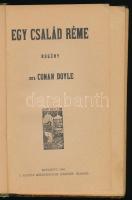 2 db - Doyle, Arthur Conan: Utazás a halál torkába. Bp., 1904, Magyar Kereskedelmi Közlöny. Kiadói f...