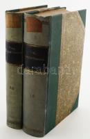 Virág Benedek magyar századai. Toldy Ferencz által. I-V. köt. [Két kötetben]. Pest, 1862-1863, Heckenast Gusztáv, 1 (címkép) t.+ 252 p.; 218 p.; 193+(1) p.; 191+(1) p.; VIII+224 p. Félvászon-kötésben, kissé fakó gerinccel, helyenként kissé foltos lapokkal, tulajdonosi bélyegzőkkel.
