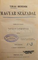Virág Benedek magyar századai. Toldy Ferencz által. I-V. köt. [Két kötetben]. Pest, 1862-1863, Hecke...