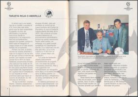 1995 Real Madrid - Ferencváros műsorfüzet, 34p