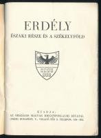 Erdély északi része és a Székelyföld. Bp., é. n., Országos Magyar Idegenforgalmi Hivatal. Papírkötés...