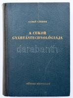 Szegő Sándor: A cukor gyártástechnológiája. Bp., 1956, Műszaki. Félvászon kötés, címlapon tollal írt bejegyzéssel, előzéklapon szakadással kissé kopottas állapotban.