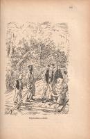 Mark Twain [Clemens, Samuel Langhorne]: 
Huckleberry Finn kalandjai. Fordította: Rákosi Jenő. A kép...