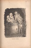 Mark Twain [Clemens, Samuel Langhorne]: 
Huckleberry Finn kalandjai. Fordította: Rákosi Jenő. A kép...