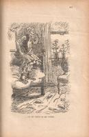 Mark Twain [Clemens, Samuel Langhorne]: 
Huckleberry Finn kalandjai. Fordította: Rákosi Jenő. A kép...