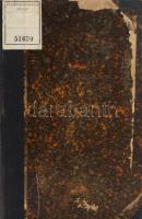 1893 Magyar Könyv-Szemle 1891-dik évi folyam. Bp., 1893, Hornyánszky Viktor, kopott félvászon kötés, kissé sérült gerinccel.