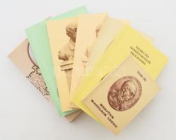 7 db gróf Teleki Pállal kapcsolatos könyv: Mészáros István: Teleki Pál nemzetnevelői programja.; Teleki Pál: Az igazi tisztviselő.; Merjünk magyarok lenni!; Becsületünk előbbrevaló jólétünknél.; Teleki Pál emlékezete.; A gödöllői Teleki Pál Egyesület évkönyve 2009.; Teleki Pál: A földrajzi gondolat története. Vegyes, nagyrészt jó állapotban.