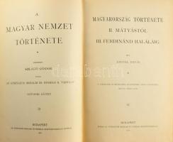 Magyar Nemzet története I-X. kötet teljes sorozat. Szerk. Szilágyi Sándor. Írták: Acsády Ignác, Angy...