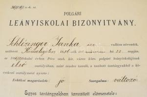 1837 Kercseliget kocsmáltatási jog szerződése, Schlesinger Mátyás izraelita személy részére, hozzá: ...