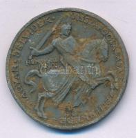 1941. "Magyar Délvidék visszafoglalása - Hunyadi János emlékére" kétoldalas Zn érdemérem mellszalag és fül nélkül (35,5mm) T:XF,VF, patina, kis oxidáció