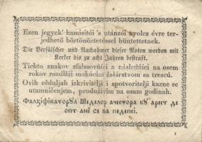 1849. 15kr "Kossuth bankó" T:III