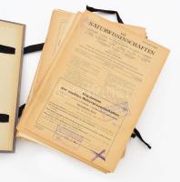Die Naturwissenschaften folyóirat 1943. évi teljes évfolyama, 24 kötet