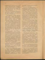 1940 Törvényjavaslat a román uralpm alól felszabadult keleti és erdélyi országrésznek a Magyar Szent...