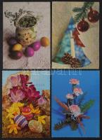 300 db MODERN üdvözlő képeslap kis dobozban / 300 modern greeting art postcards in a small box