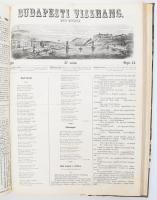 1856 Budapesti Visszhang c. folyóirat [V.] évfolyamák 1-51. számai, 1856. jan. 1. - dec. 25. egybe k...