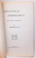 Domonkos István: Szentföldi zarándokút. Győr, 1915, papírkötés, kijáró lapokkal, benne Babarczy Alad...