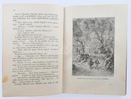 Verne Gyula: Dardentor Clovis. Bp., 1897, Franklin. Kiadói festett egészvászon kötés, tulajdonosi né...