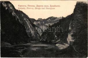 Pieniny, Karpaty, Droga nad Dunajcem. Arnold &amp; Schlag / Czechoslovak-Polish border, rafting (cut)