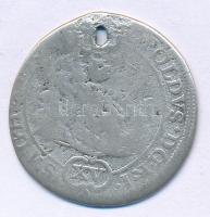 Német államok / Szilézia 16??MMW 15kr Ag "I. Lipót" Boroszló (5,25g) T:F, lyukasztott
Ger...