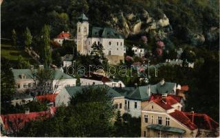 1914 Kaltenleutgeben, Verlag Peter Pich No. 3083 / general view, church (EK)