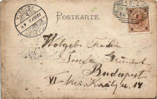 1899 Semmering, Kaltwasserheilanstalt. Fritz Gratl Foto / spa, bath (EM)