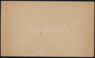 Fiume 1920 15f díjjegyes zárt levelezőlap teljes tartalommal, "FIUME" - Garfield (USA)
Si...