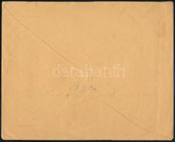 1920 Temesvári román megszállás cenzúrázott nyomtatvány román bélyeggel, túlélő "TEMESVÁR"...