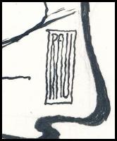 Rau Tibor (1934-2009): Félmeztelen fodrászlányok vágják vendégeiket (erotikus karikatúra). Tus, fedő...