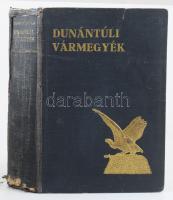 Szeghalmy Gyula: Dunántúli vármegyék. Bp., 1939, Magyar Városok Monográfiája. Kiadói egészvászon kötés, gerinc sérült, kopottas álllapotban.