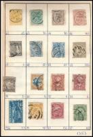Új-Zéland néhány száz bélyeg a klasszikusoktól cserefüzetben, jobb értékekkel