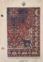 ca 1920 14 db régi perzsa szőnyegeket ábrázoló nyomat 15x21 cm